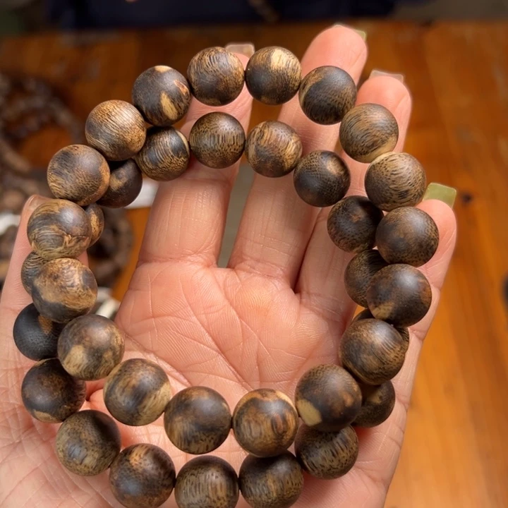 手串沉香原母树虎斑棋14克卡12多样性发1条