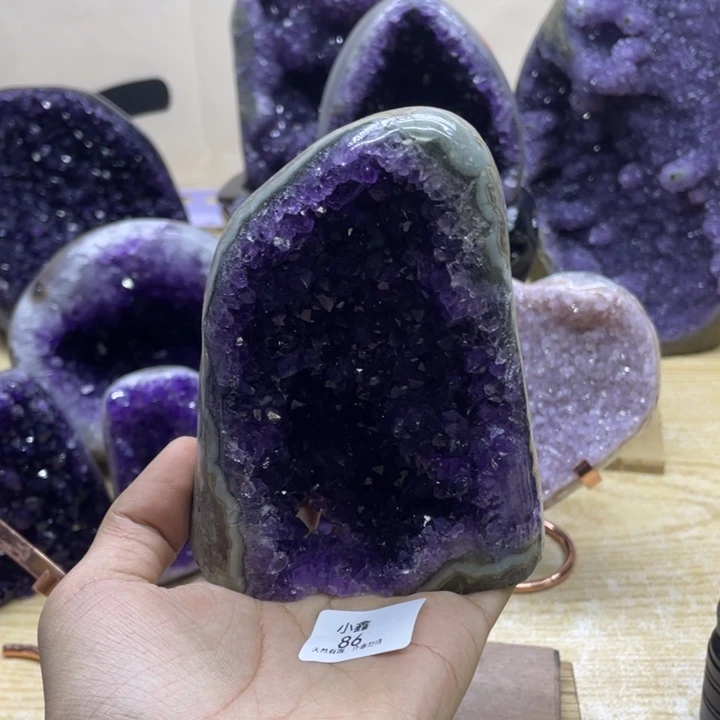 未镶嵌大型摆件（非配饰）紫晶