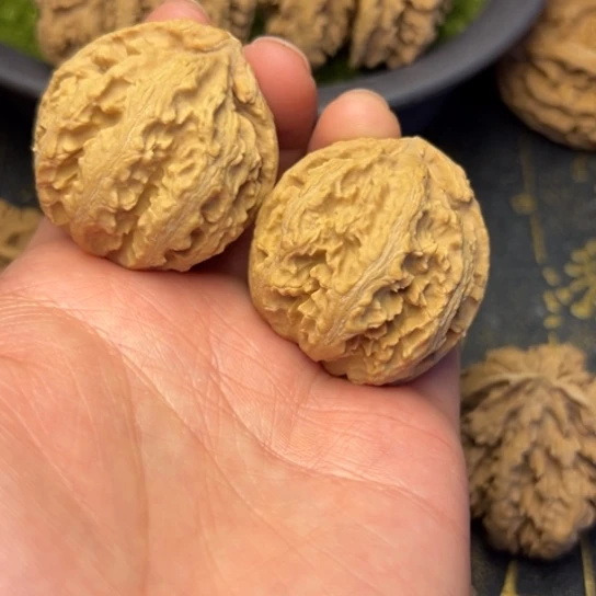 文玩核桃把件老****品秦岭核桃18