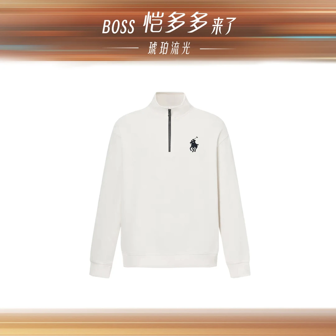 重磅针织【一件就够】外贸立领卫衣