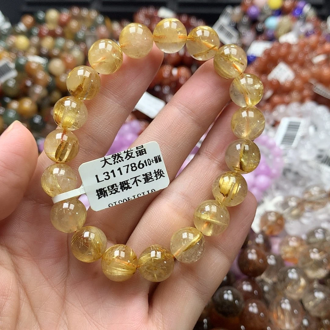 水晶手链未镶嵌，，，