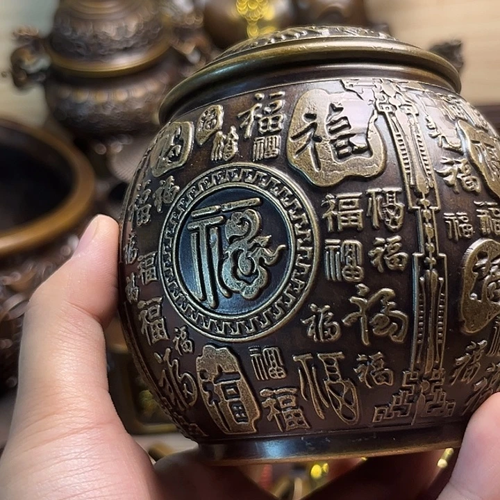 精美铜器，点击下单
