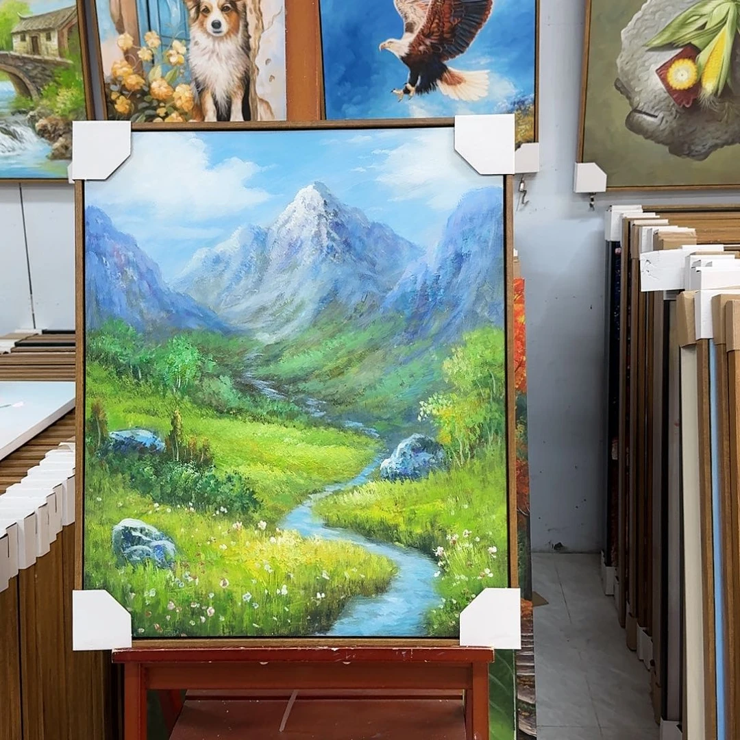 油画5060油画作品展作品展作品