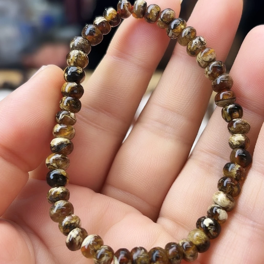 琥珀未镶嵌裸石六