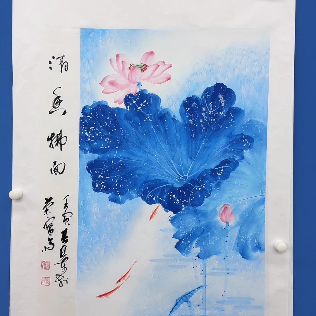 国画多次参加国内外大型