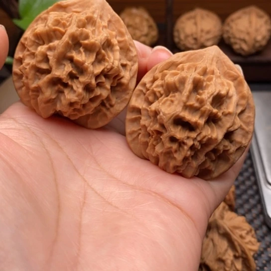 吊坠文玩核桃45全品帝王狮子头