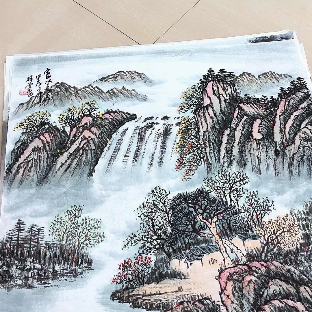 国画国画作品展，国画作品集