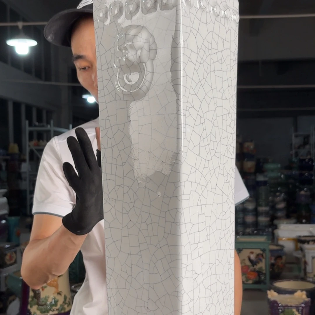 一风堂石湾花盆 内10*47