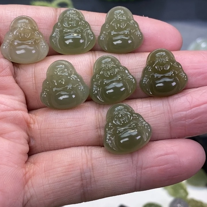 和田玉颈饰未镶嵌多样性发货一件