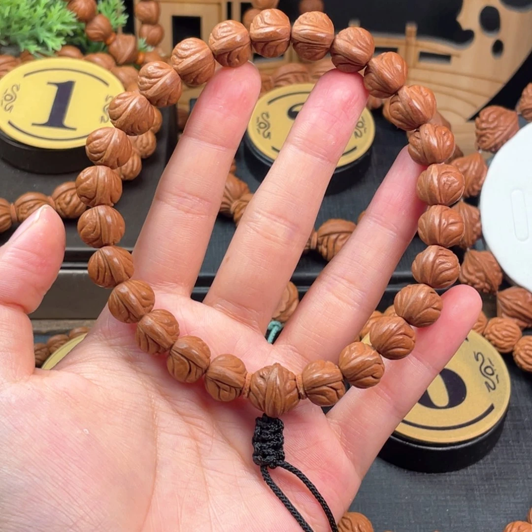 手串桃核寻****鸡玉龙脊13手持不带隔片 弟子珠款