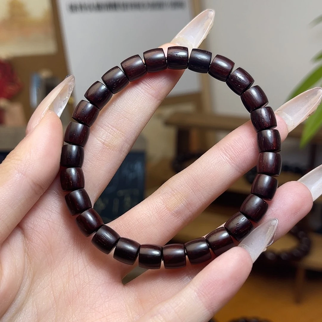 小叶紫檀手串/手链?**场7*7.5中