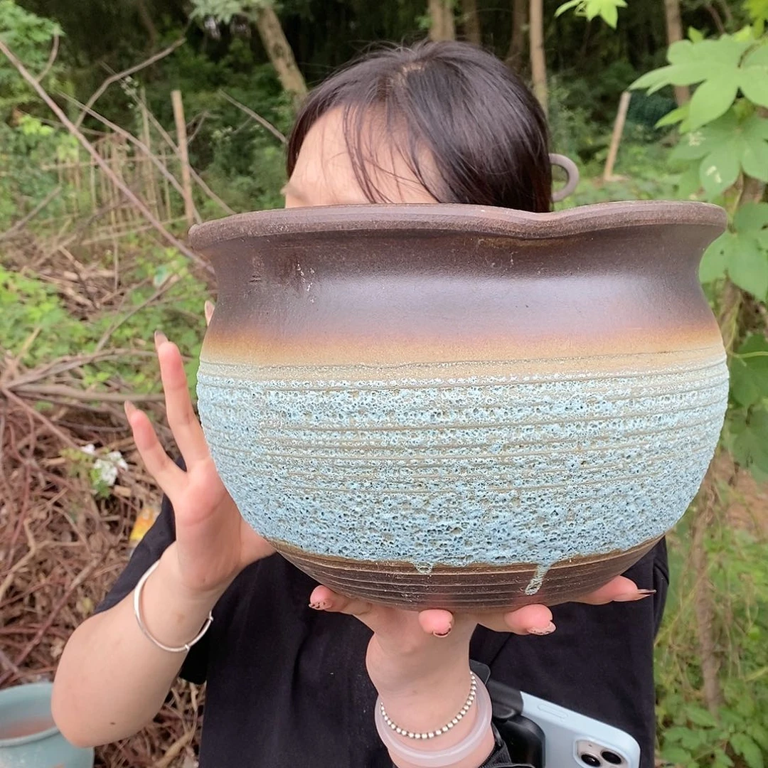 紫砂花盆正品25/18