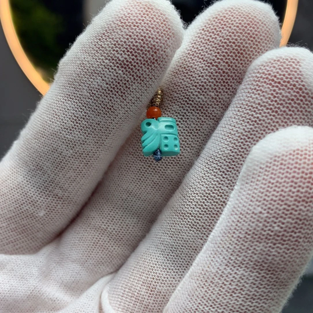 绿松石挂件未镶嵌