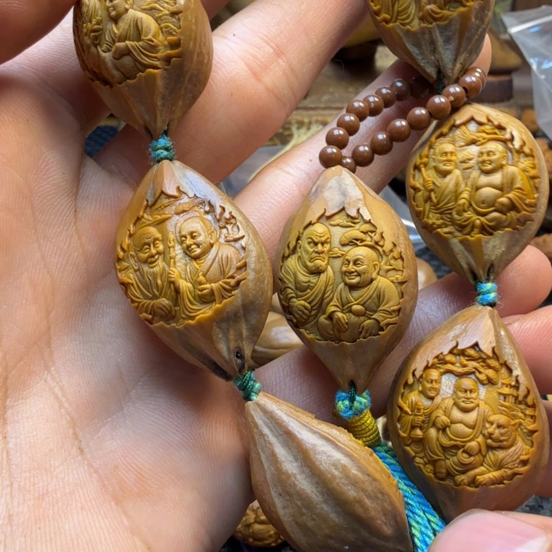 橄榄核手串/手链十八罗汉