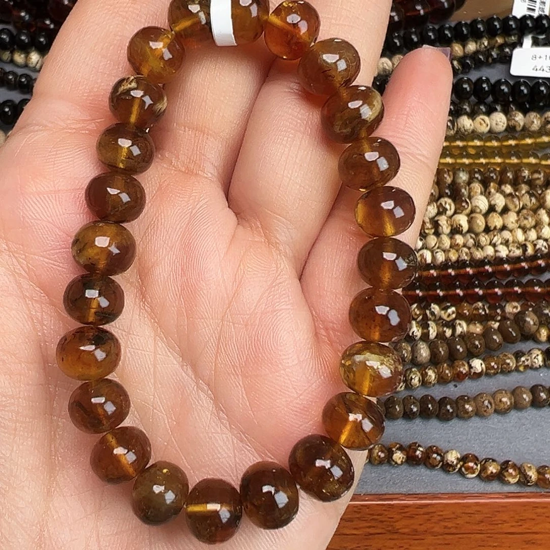 琥珀未镶嵌裸石抚顺琥珀九10577