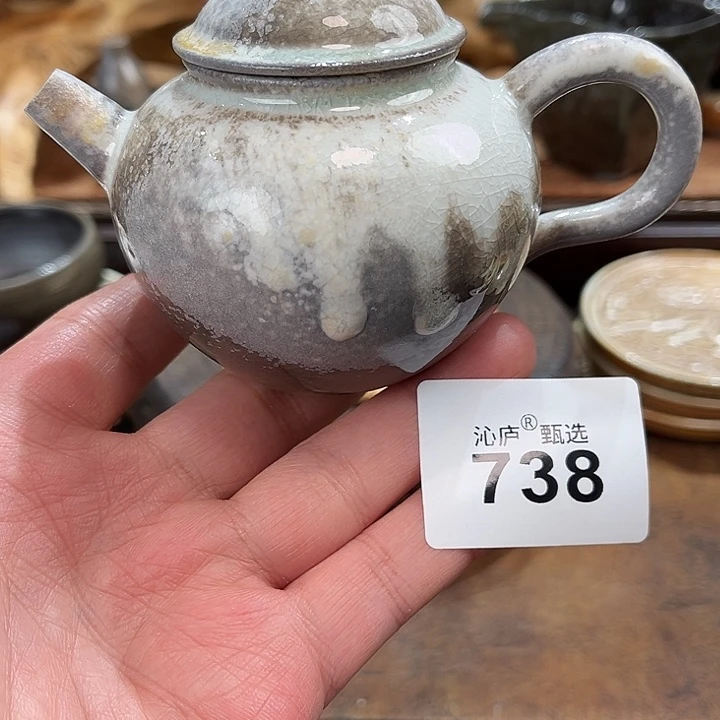 沁庐柴窑古法柴烧全手工茶具