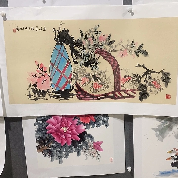 国画手写手绘作品96