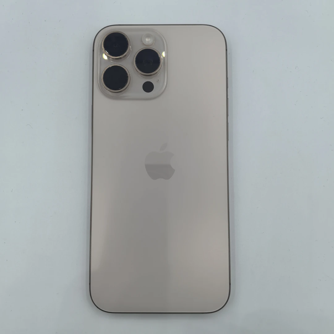 95新 Apple/苹果 iPhone16ProMax512G沙漠金色大内存手机钛合金