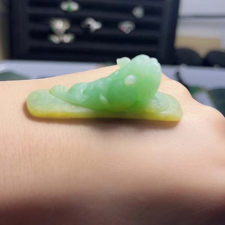散珠翡翠翡翠挂件