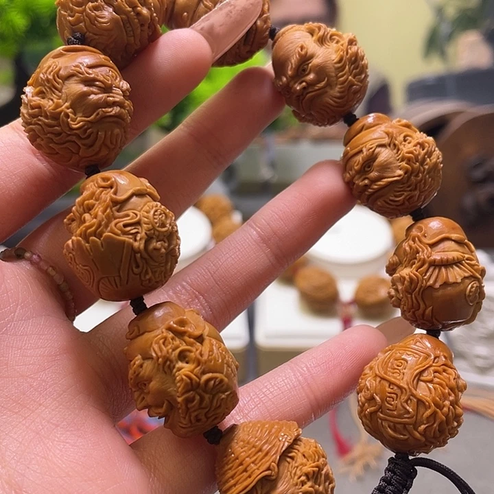 来***长吊坠橄榄核橄榄核雕