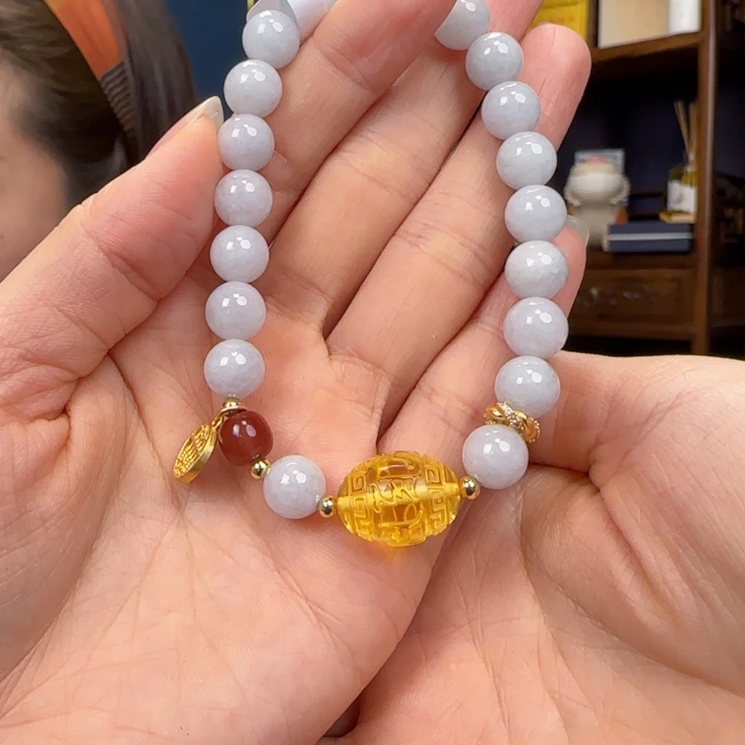 翡翠手链未镶嵌1111111111111