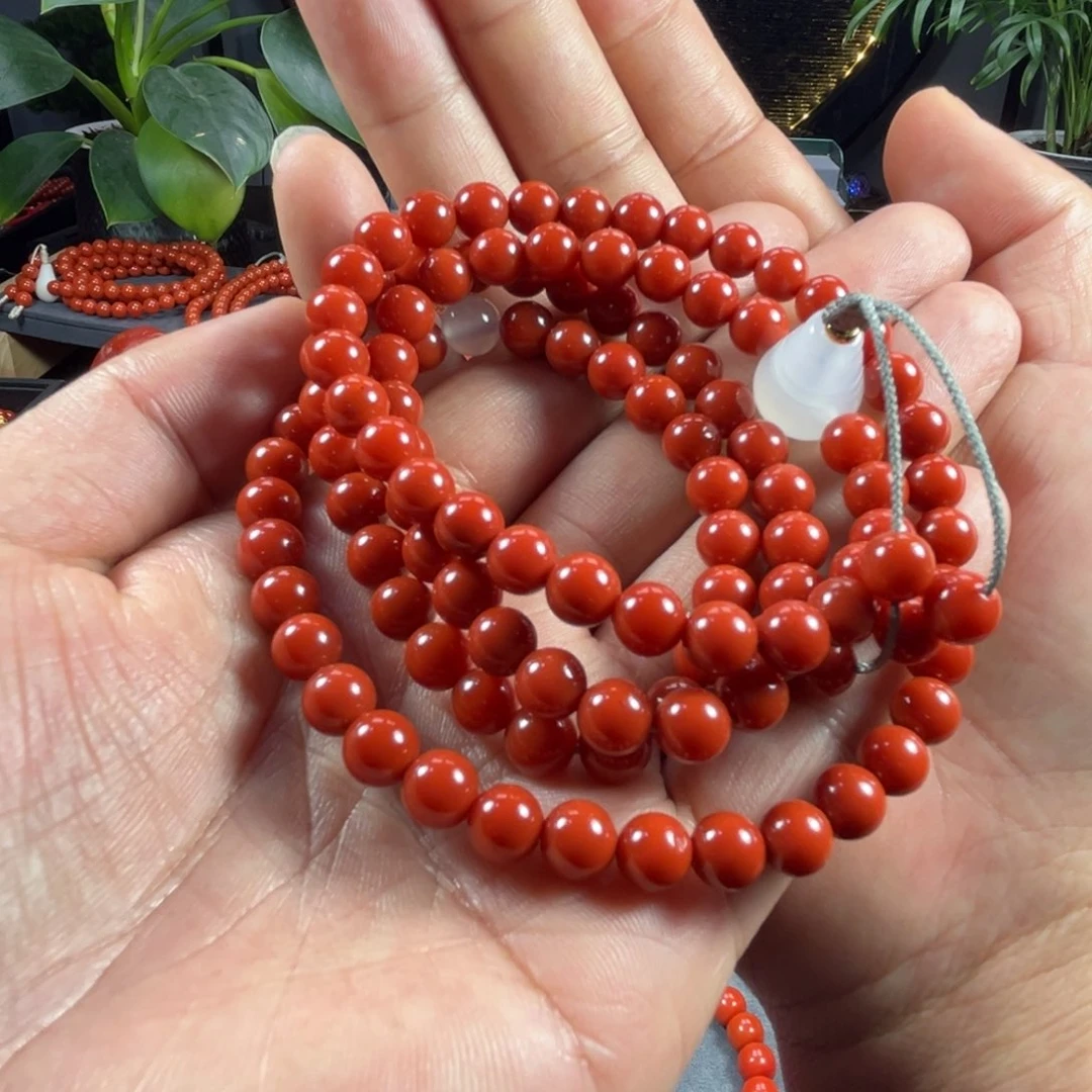 南红玛瑙手链未镶嵌?****?
