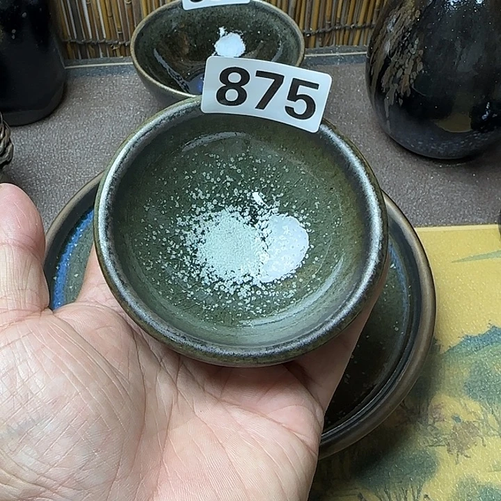 茶盏建盏杯主人杯龙窑柴烧