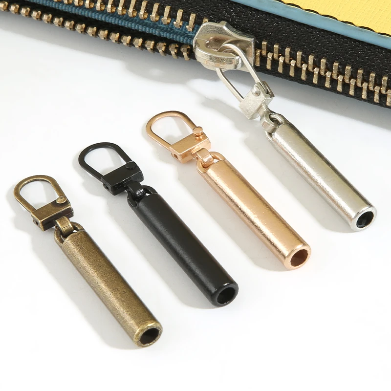 拉链头可折卸拉片修复衣服包包黑色拉坠羽绒服拉锁头替换吊坠