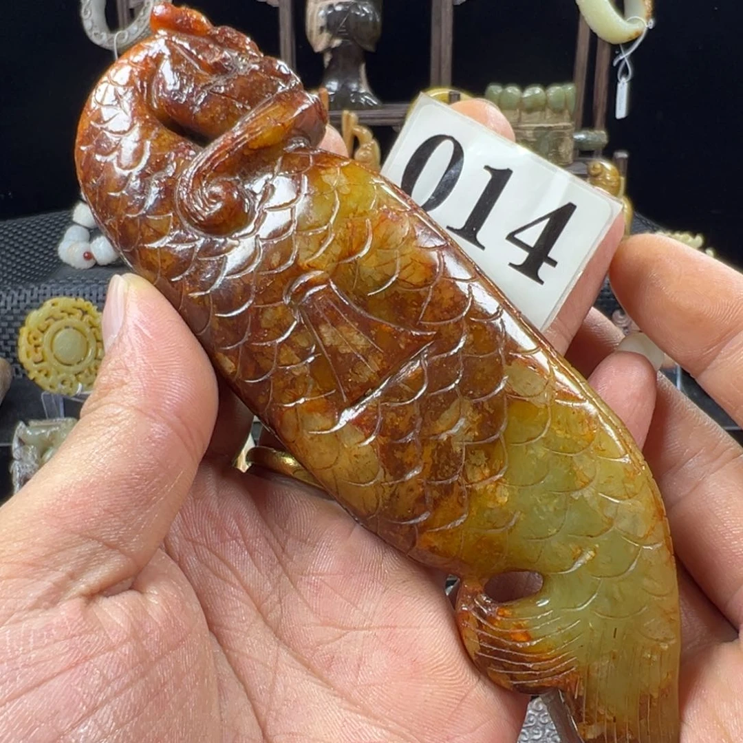 一***风和田玉未镶嵌把件