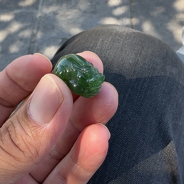 和田玉（碧玉）未镶嵌颈饰