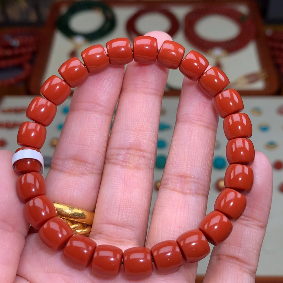 南红玛瑙未镶嵌颈饰