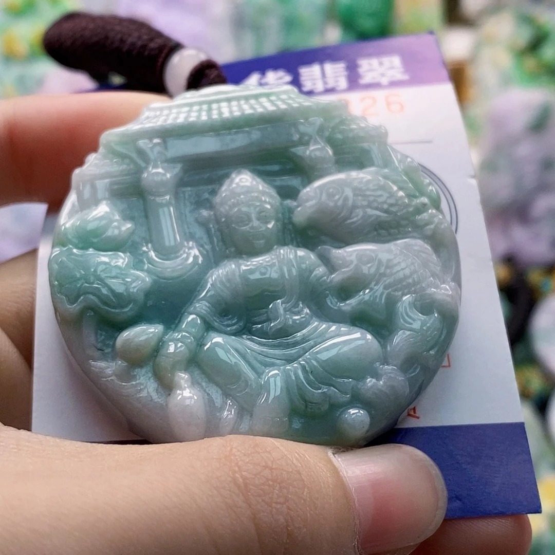 吊坠(不含链)未镶嵌翡翠