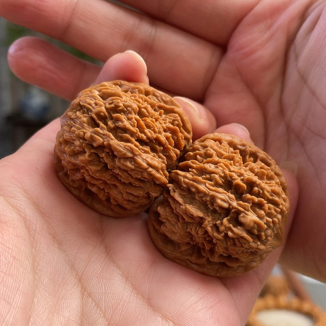 桃核把件38尺全品137狮子头CN0681已打底