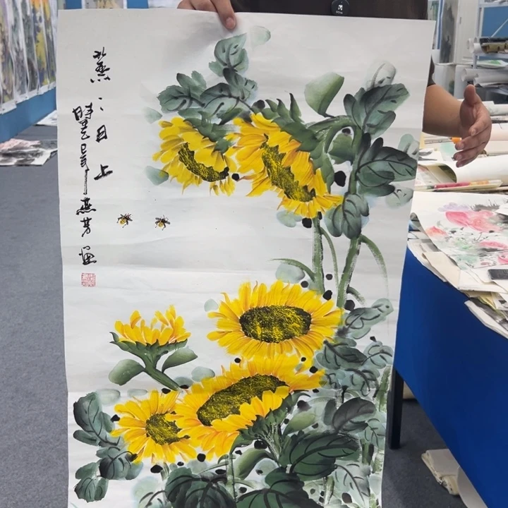 国画绘画作品请欣赏展示
