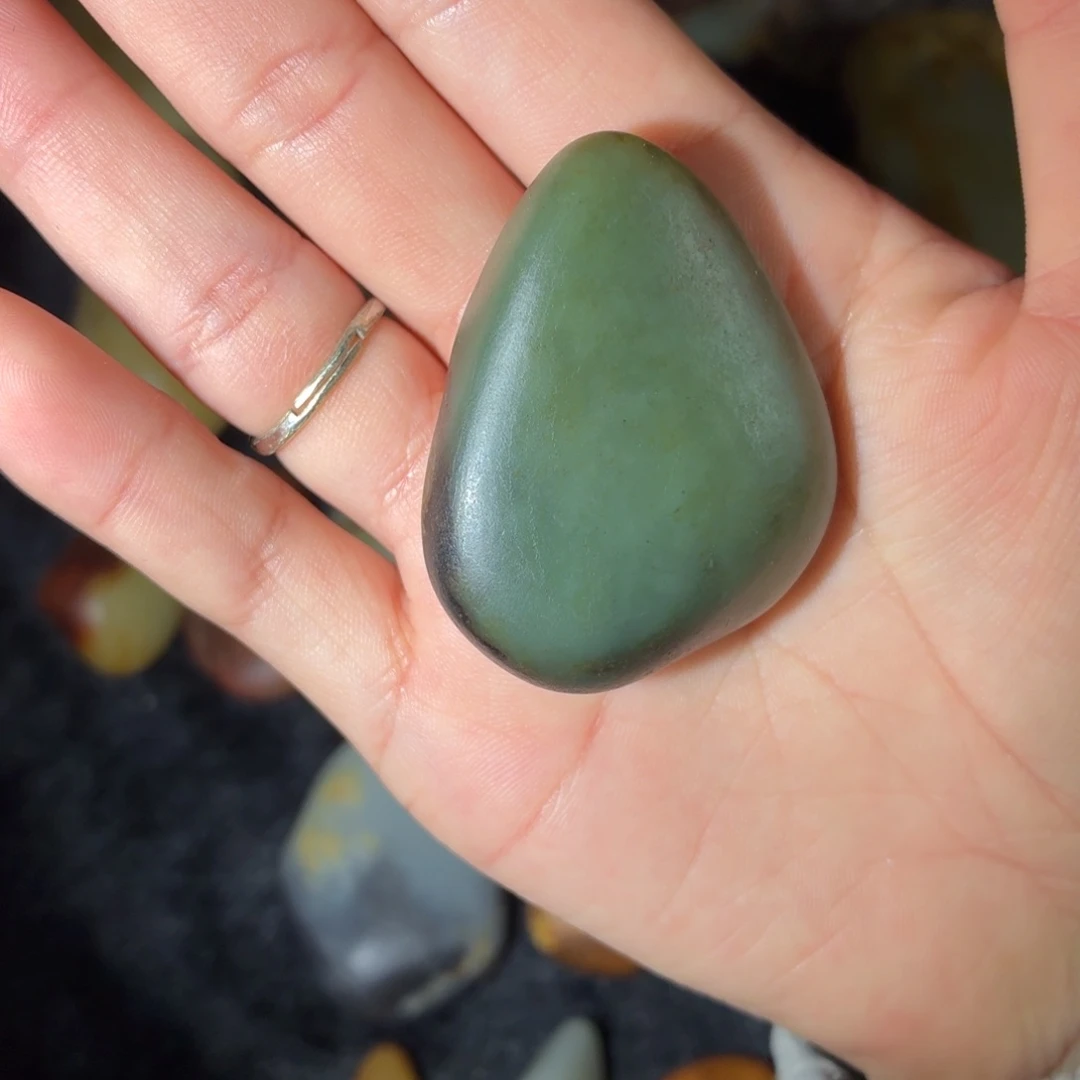 和田玉未镶嵌挂件43.6