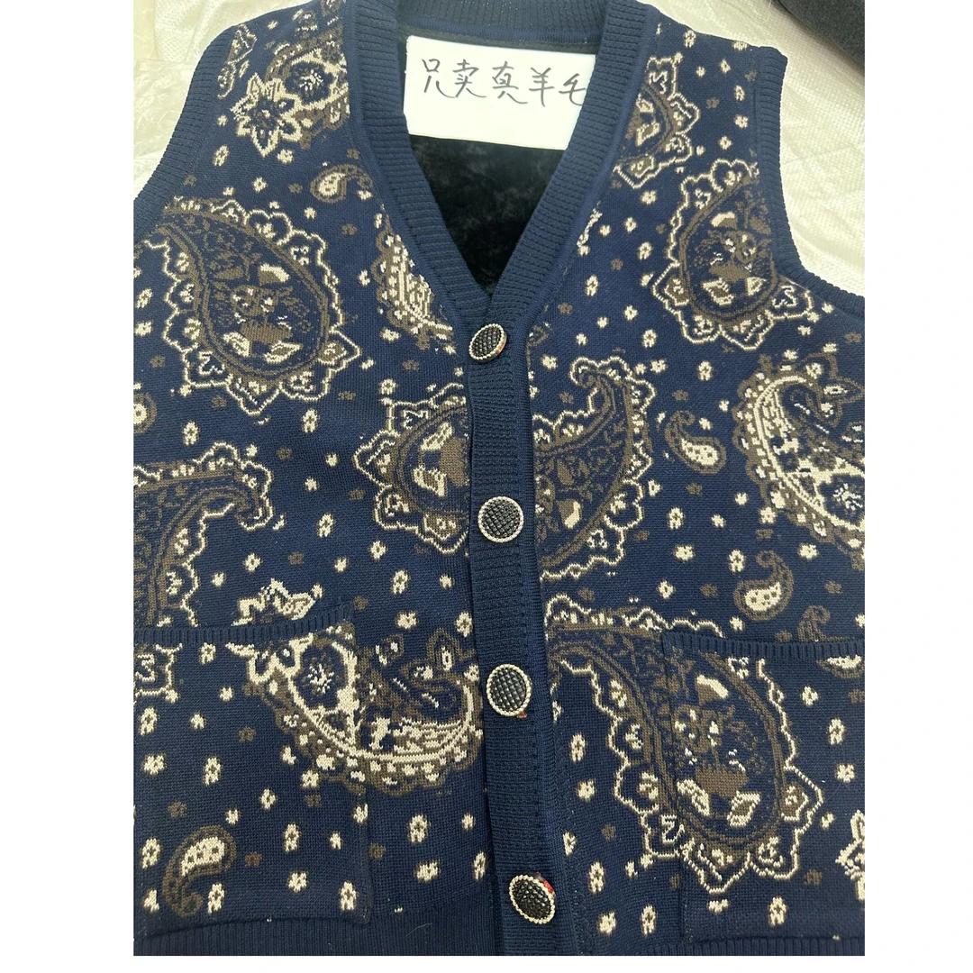 2025年新款均码妈妈爸爸款可拆卸羊毛皮毛一体内胆马甲