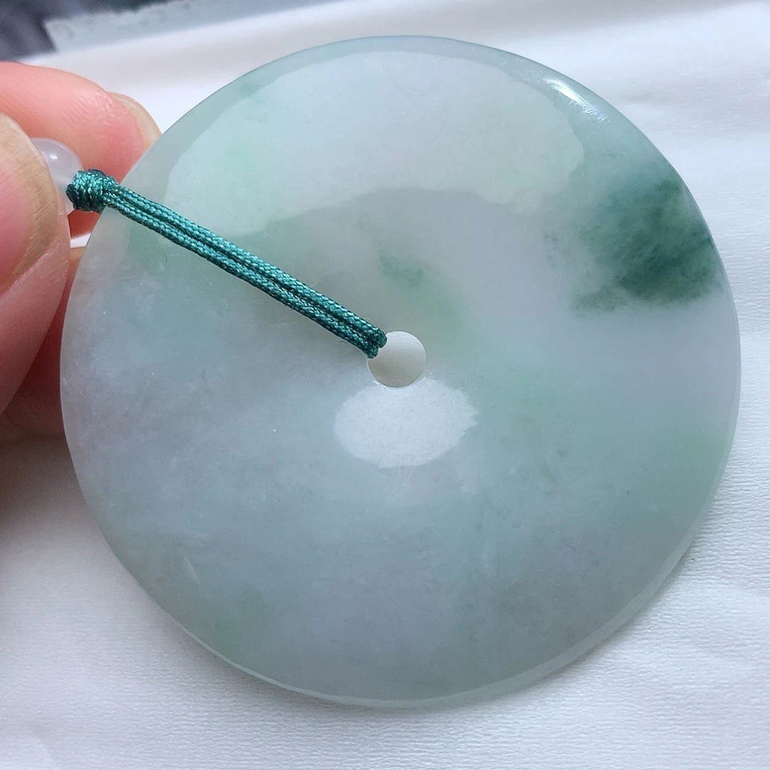 翡翠未镶嵌颈饰958