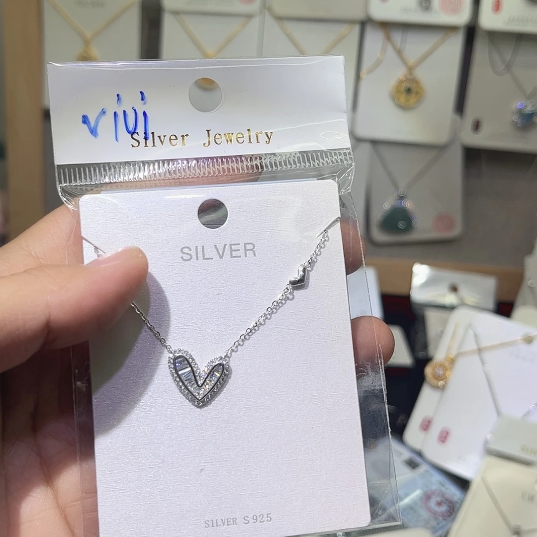 合成立方氧化锆吊坠925银