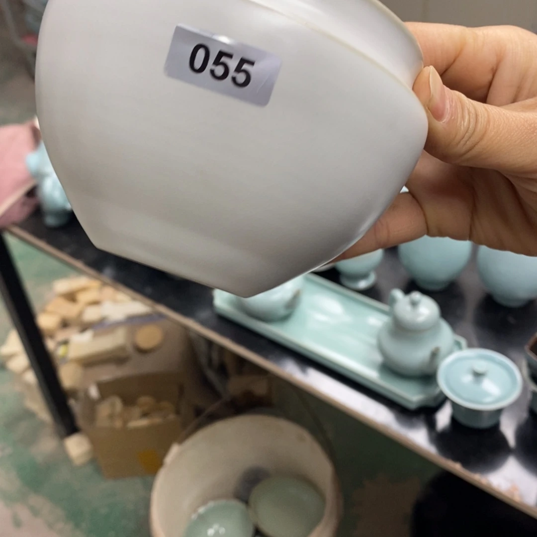七***年陶摆件哦的抱朴汝瓷仿古微瑕