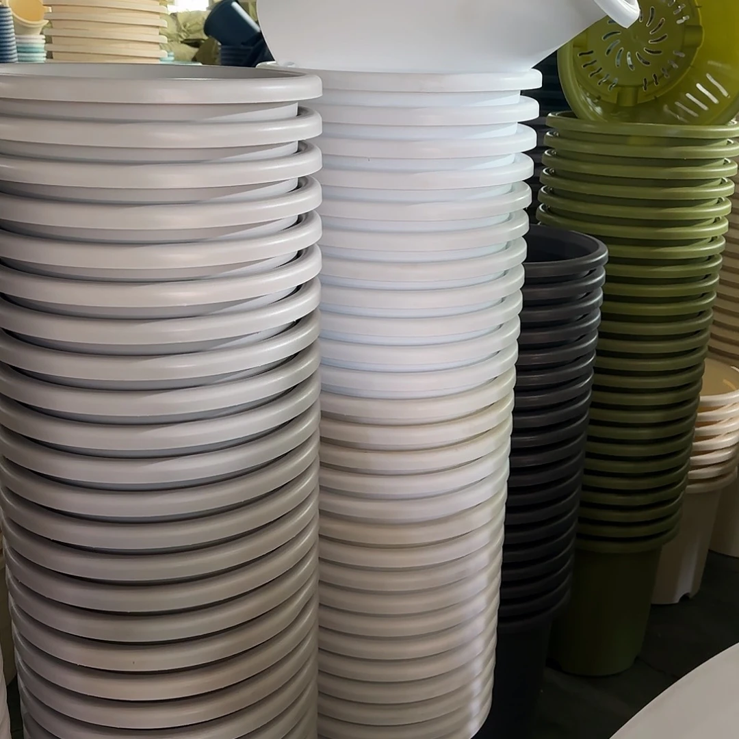 树脂四季8号带托3个6号3个带托白色