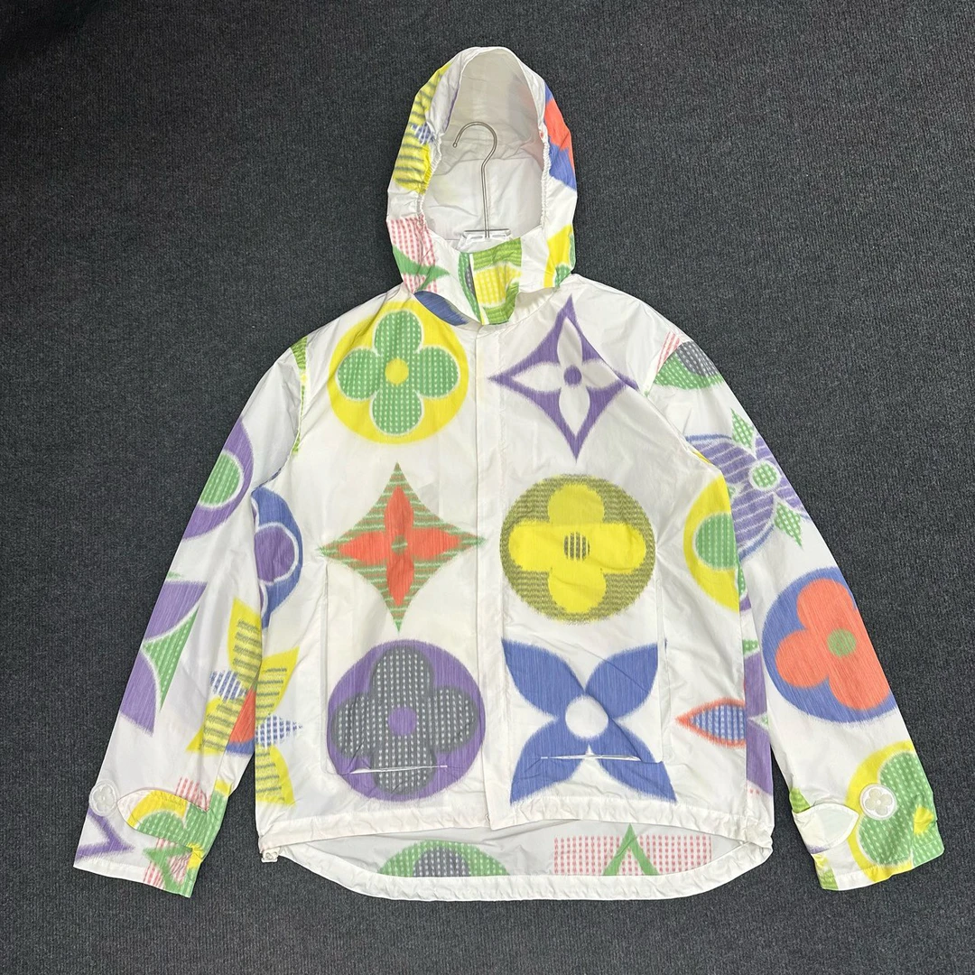 99新 LouisVuitton/路易威登 花卉防风夹克/尺码50