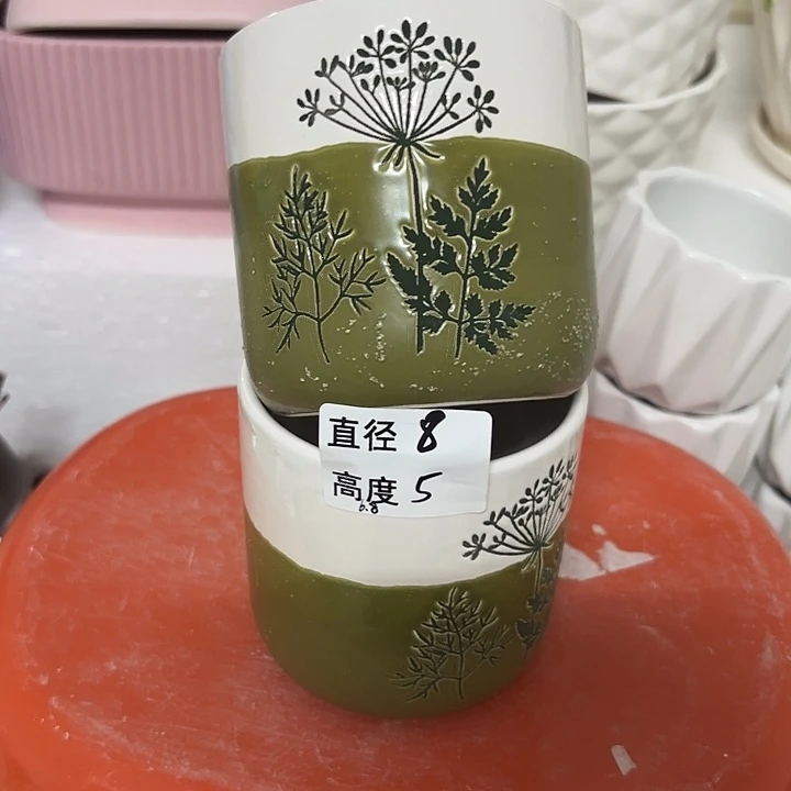 摆件陶瓷多肉花盆
