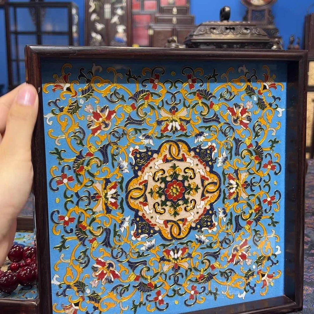 【闪购商品】红酸枝木类成套家具茶盘