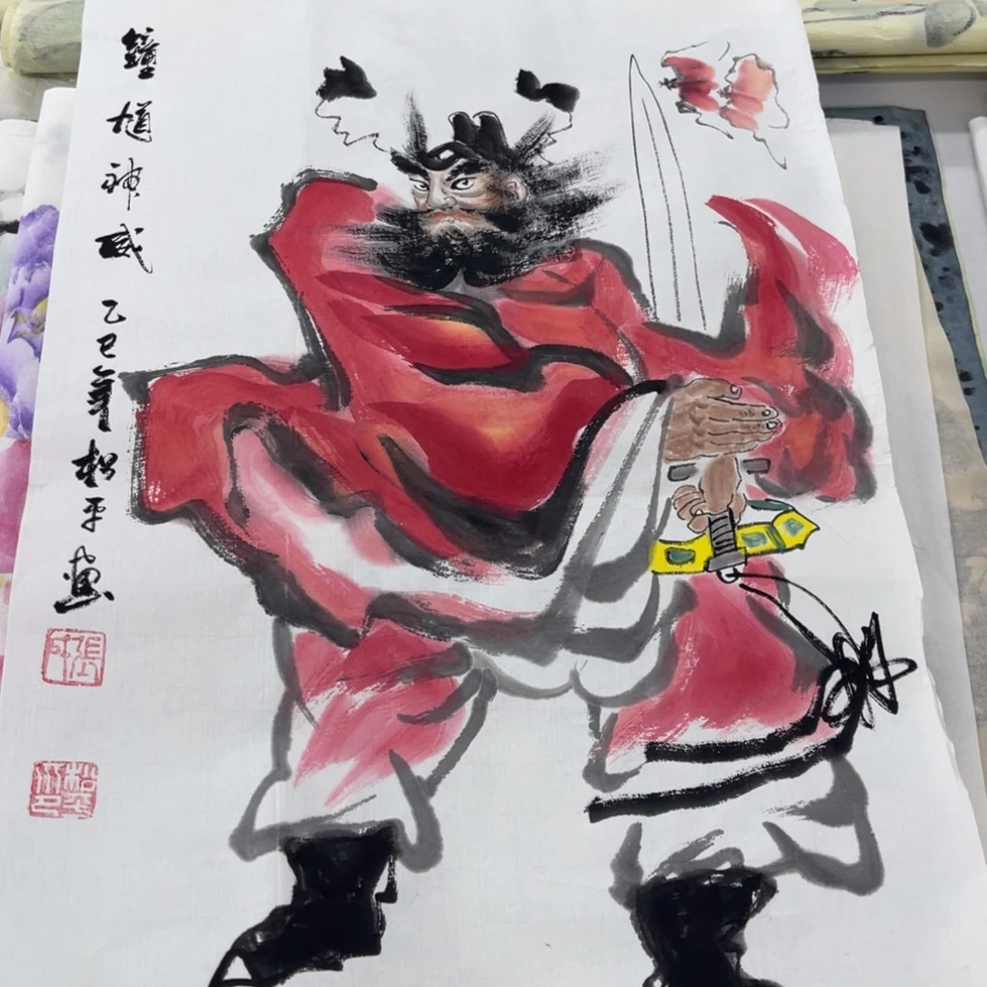 国画纯手绘作品图