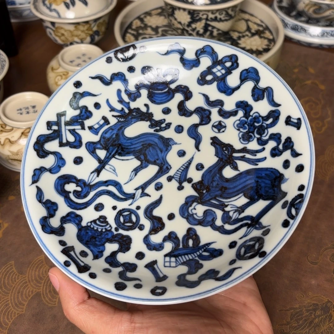 摆件景德镇手绘茶器