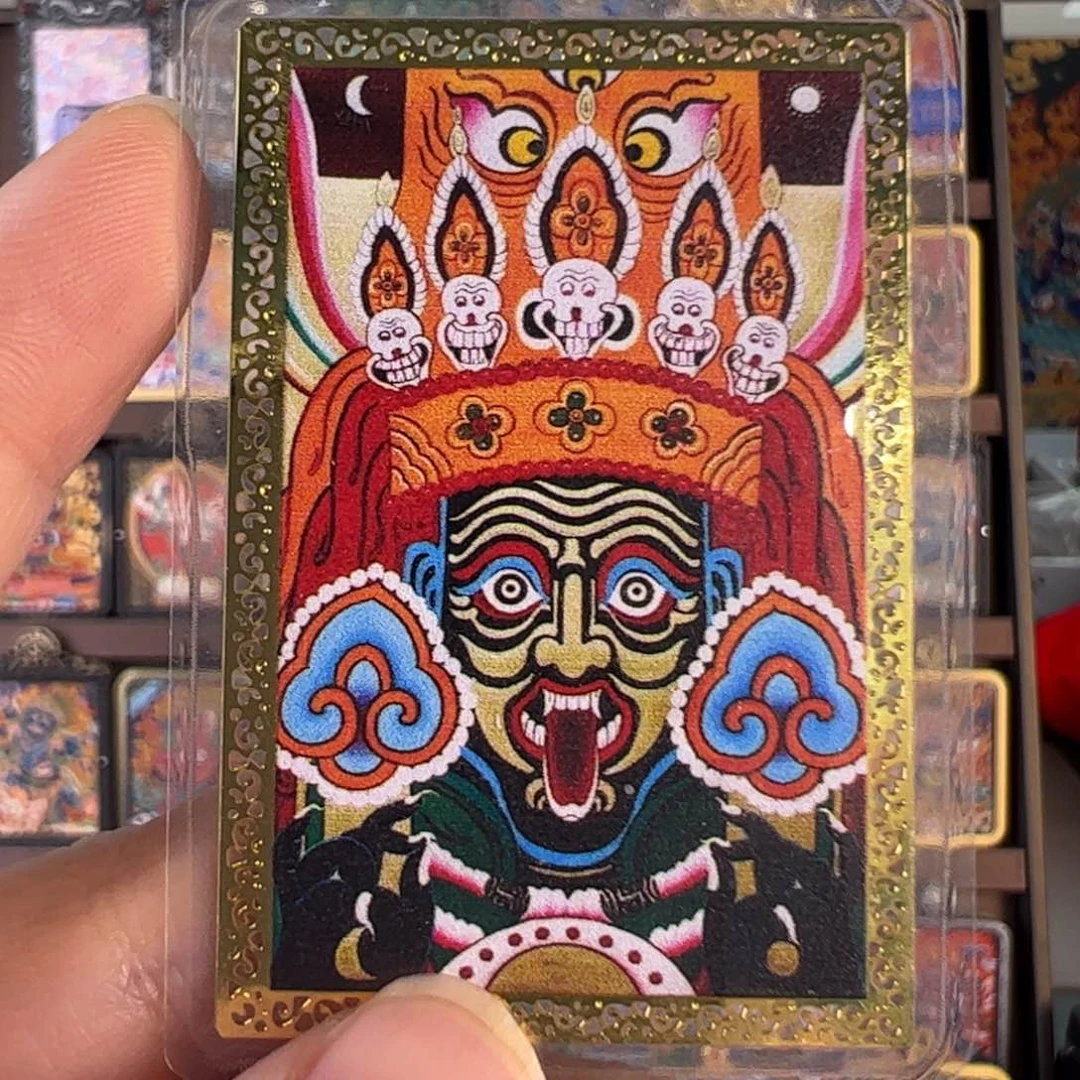 吊坠洋*泡扎基拉姆唐卡绘画