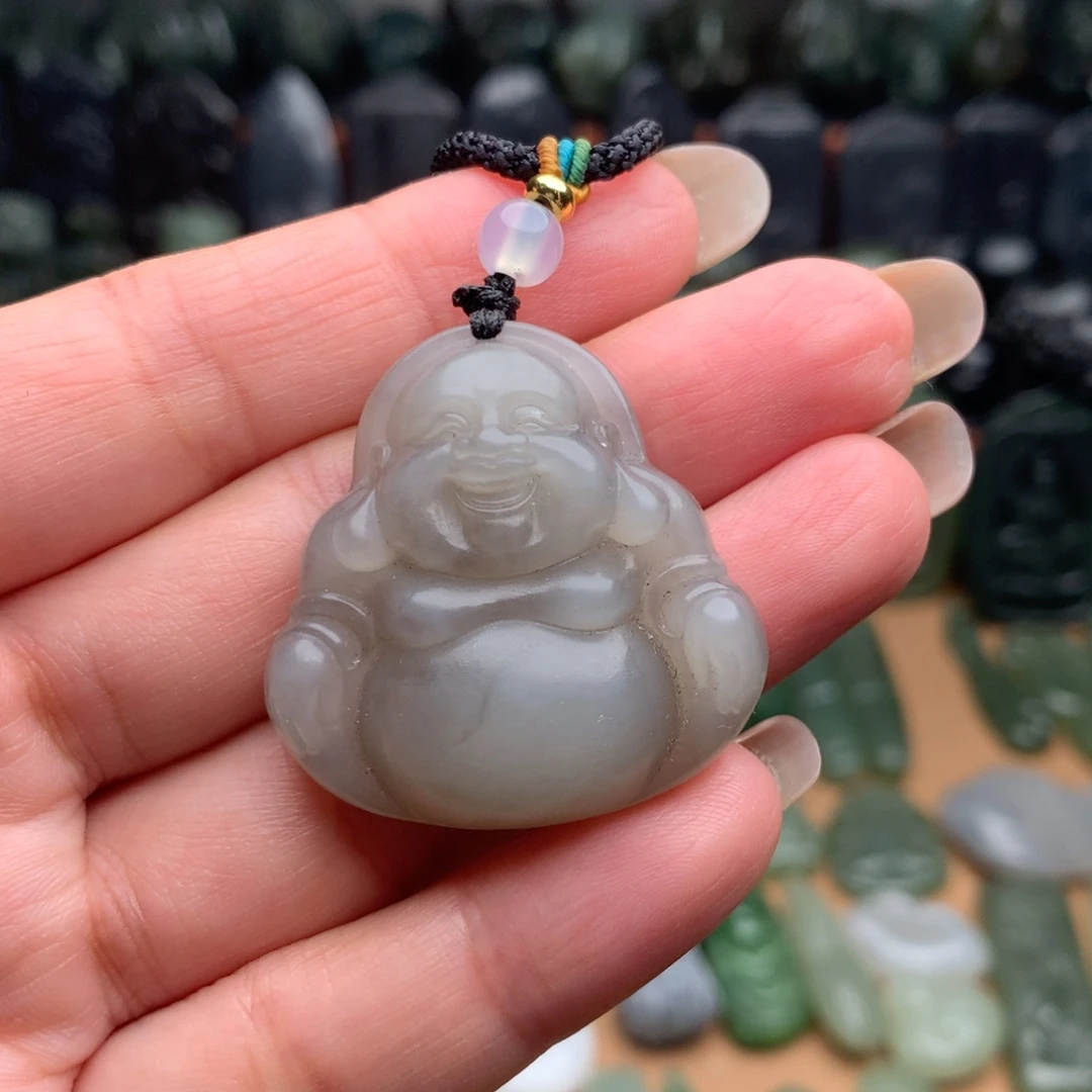 颈饰未镶嵌和田玉挂件09