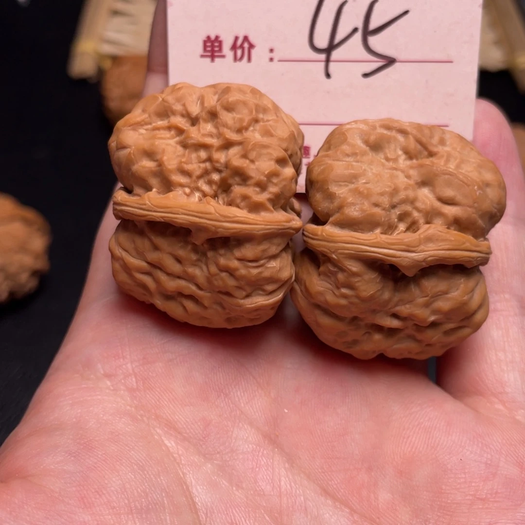 文玩核桃把件延庆蛙37尺45