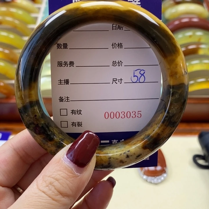 岫玉手镯未镶嵌手镯