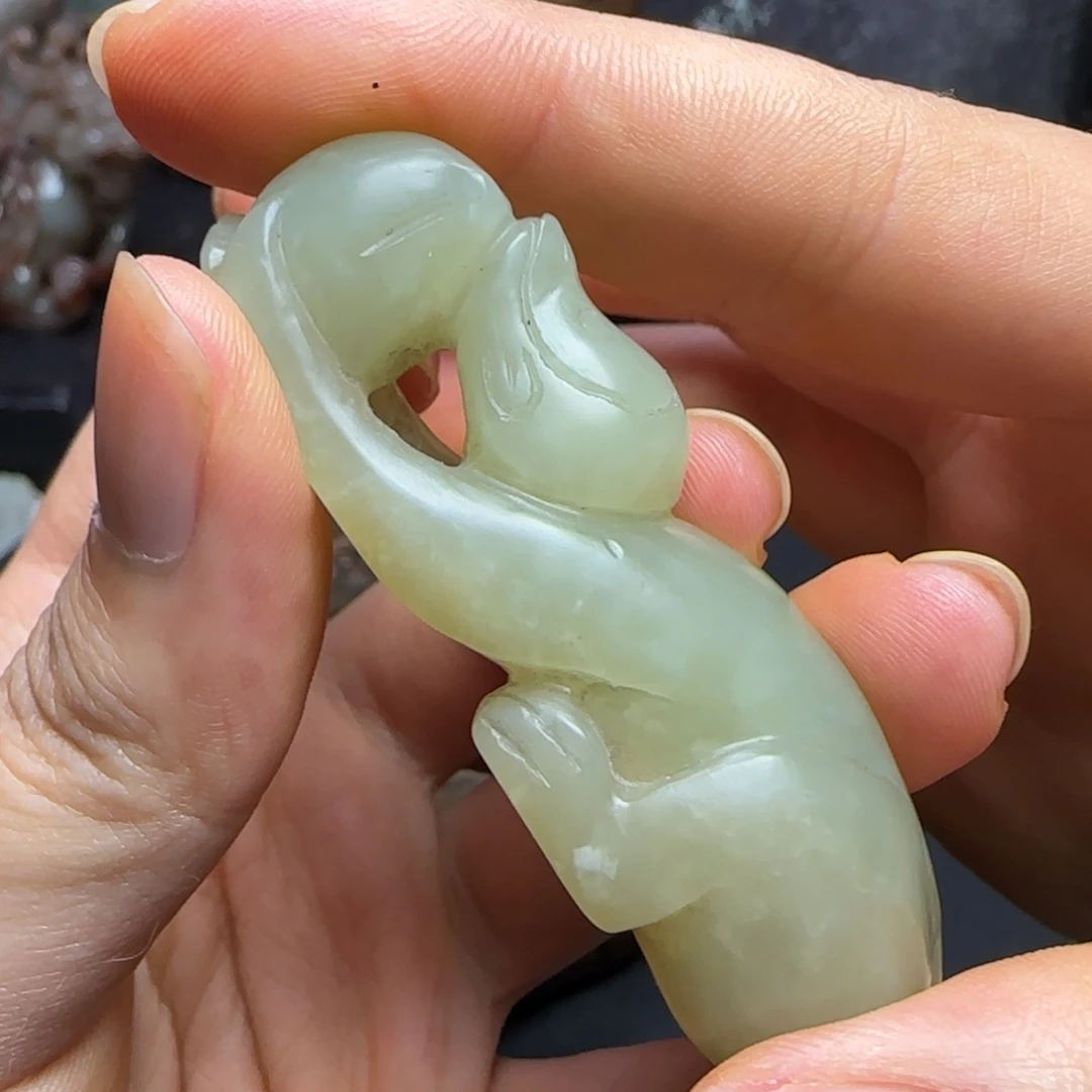 和田玉（糖玉）未镶嵌挂件